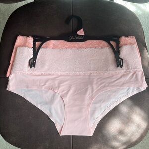 L, Prima Valentina, Lace Band Panty Set, Defective